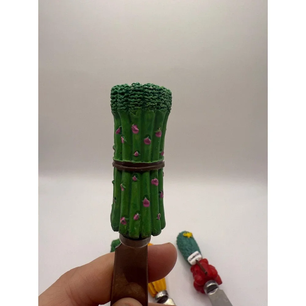 Vintage Vegetable Butter Knife Set‎ – Whimsical Garden Spreader Knives